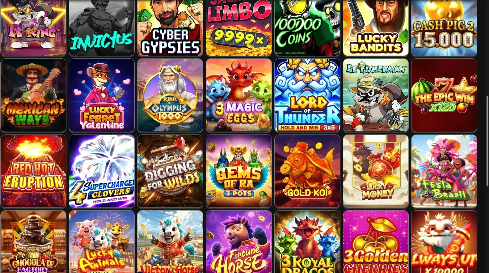 Гризли казино интерфейс с топовыми играми